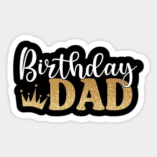 Birthday Dad Celebration Sticker